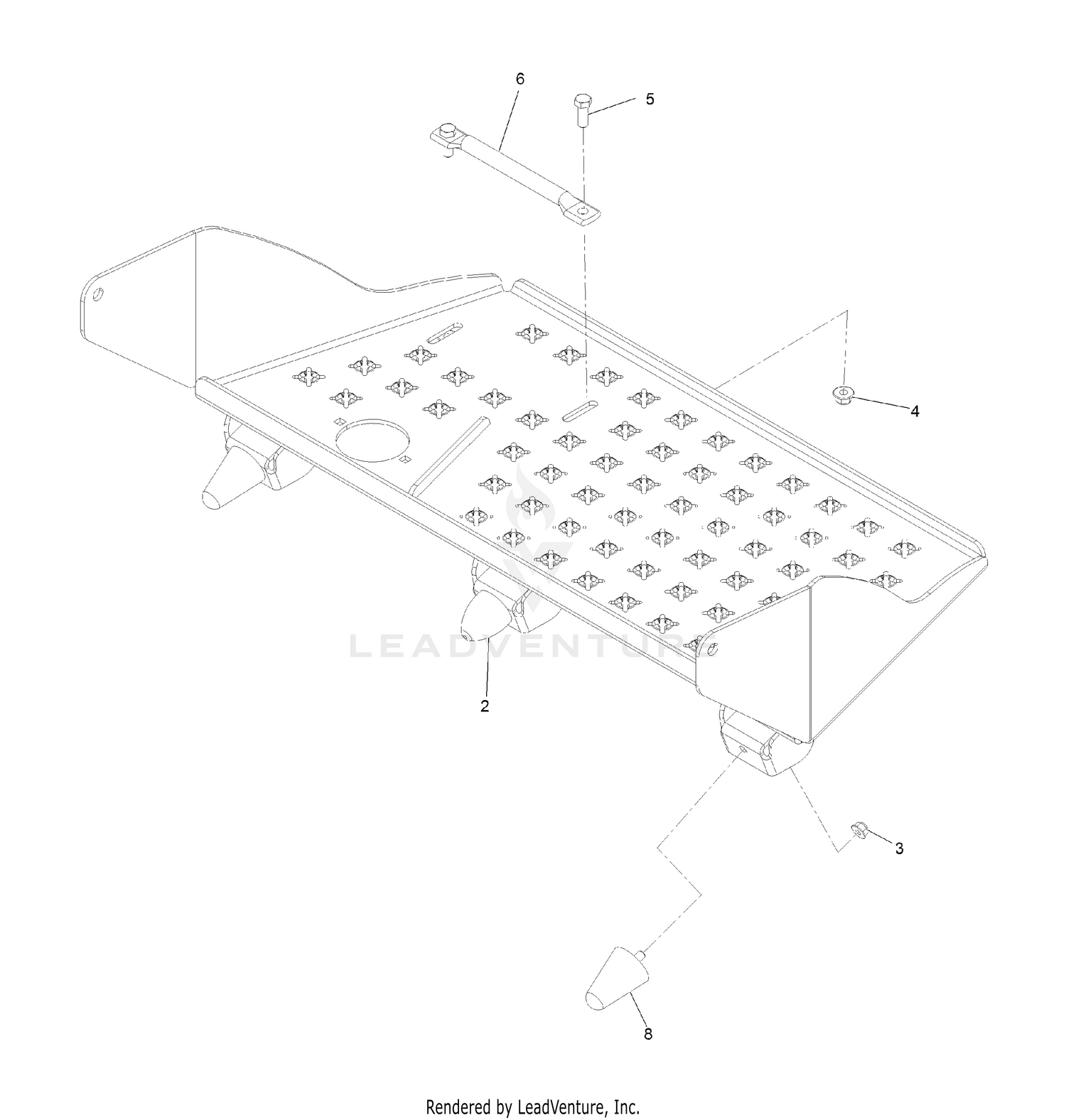 Platform and Rocker Assembly