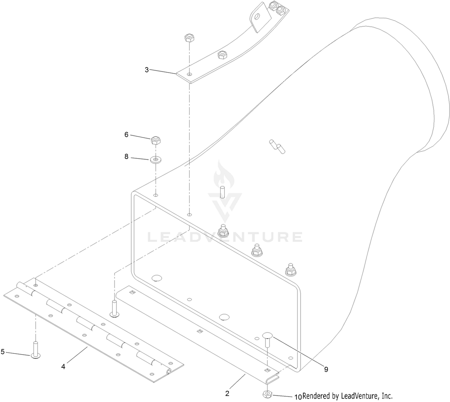 Discharge Tube Assembly No. 103-9487