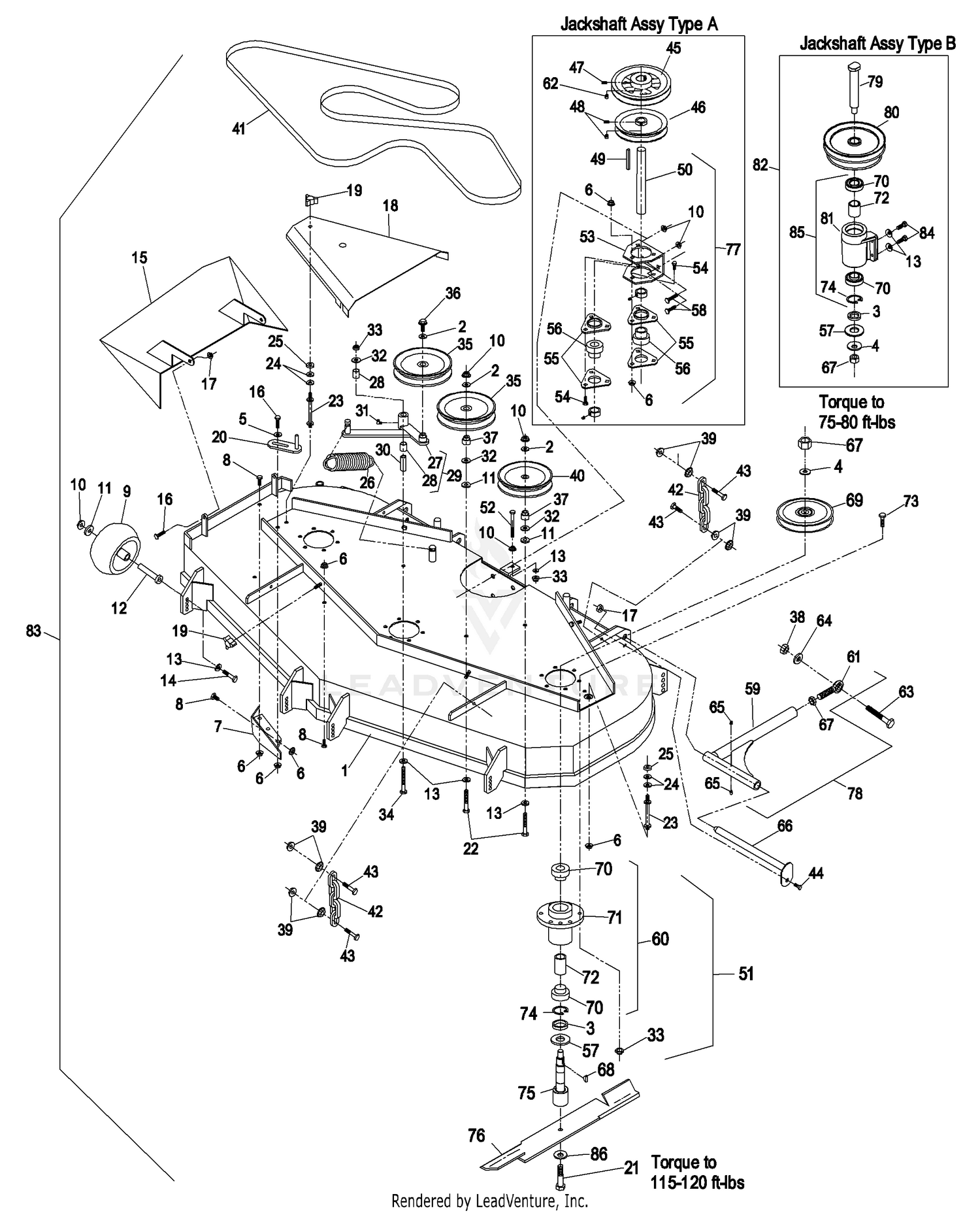 Exmark Lazer Z S/N 260,000-319,999 LZ23KA604 S/N 260,000-319,999