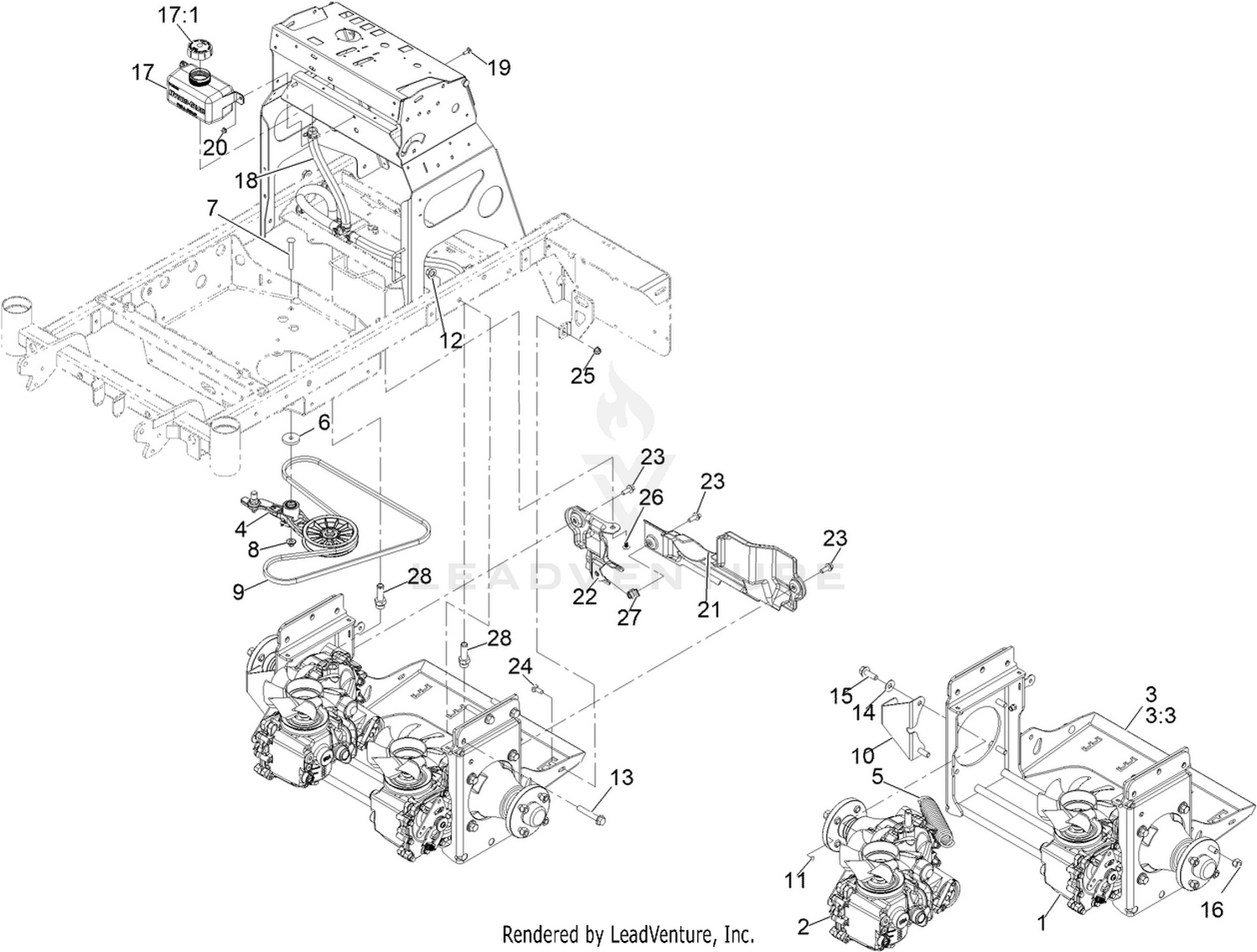 Hydraulic Transmission Assembly