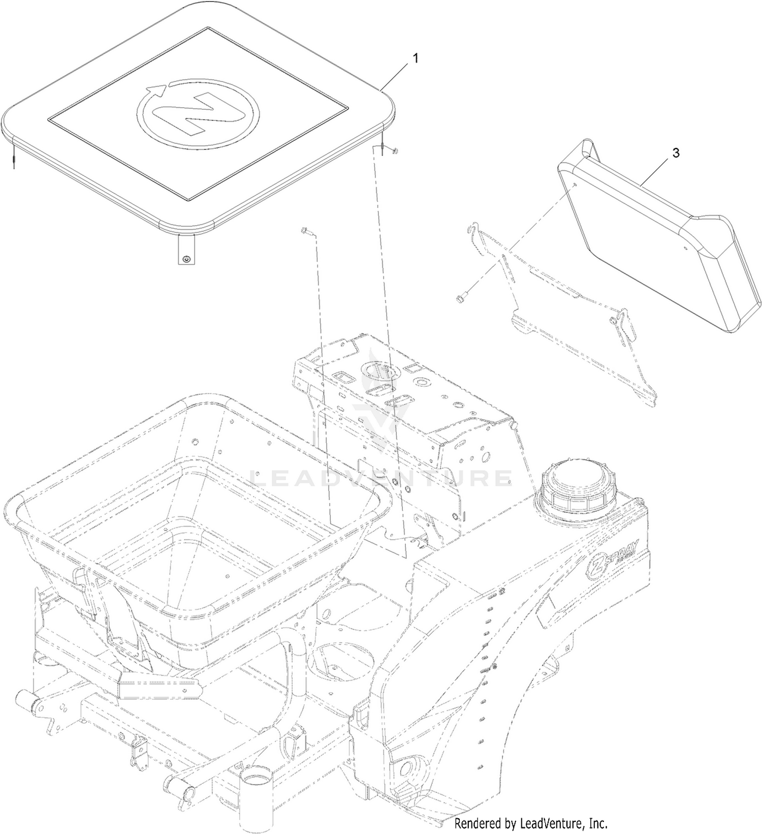 Cover and Pad Assembly