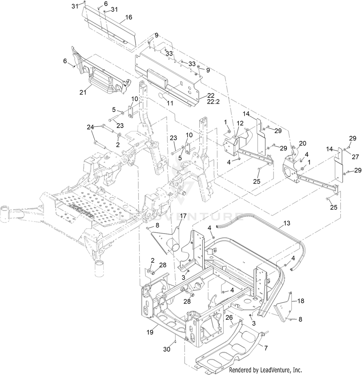 Power Frame Assembly