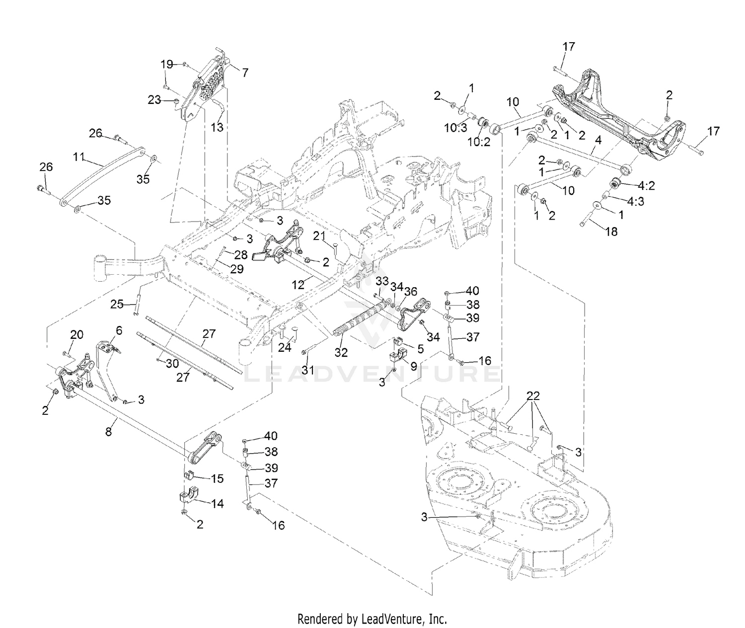 Deck Lift Assembly