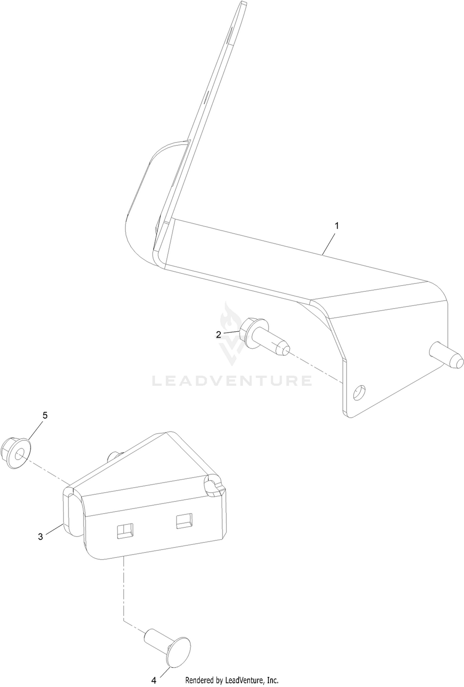 Completing Kit No. 146-0191 Radius 48 Inch Models S/N 413,950,473 and Lower