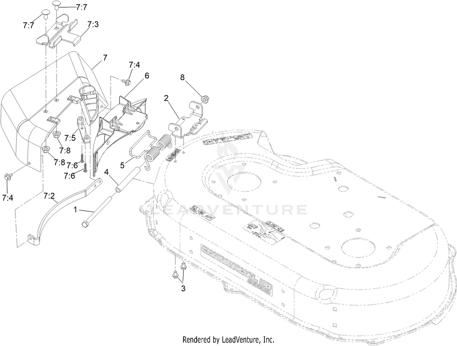 Side Discharge Chute Assembly