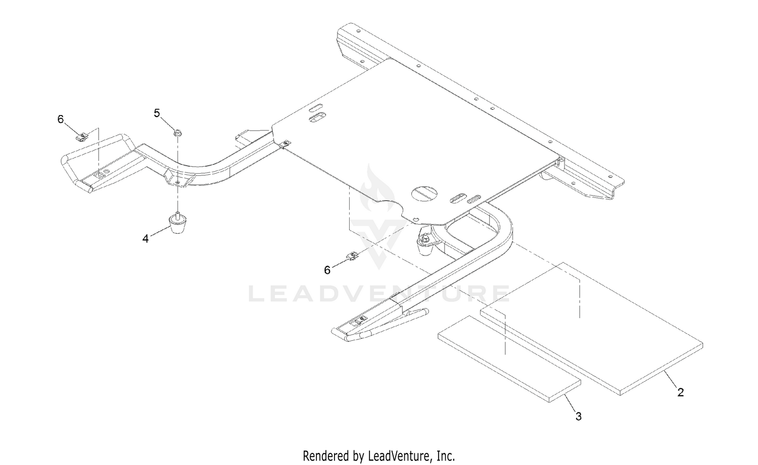 Hopper Frame Assembly