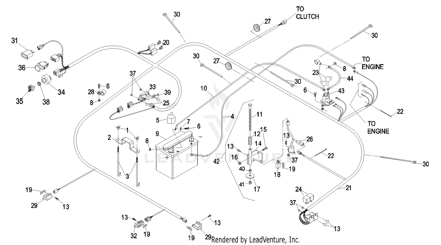 NEC - 【Mark】 Brady Part: WM-341-SC-PK | 113873 | Numerical Legend Vinyl