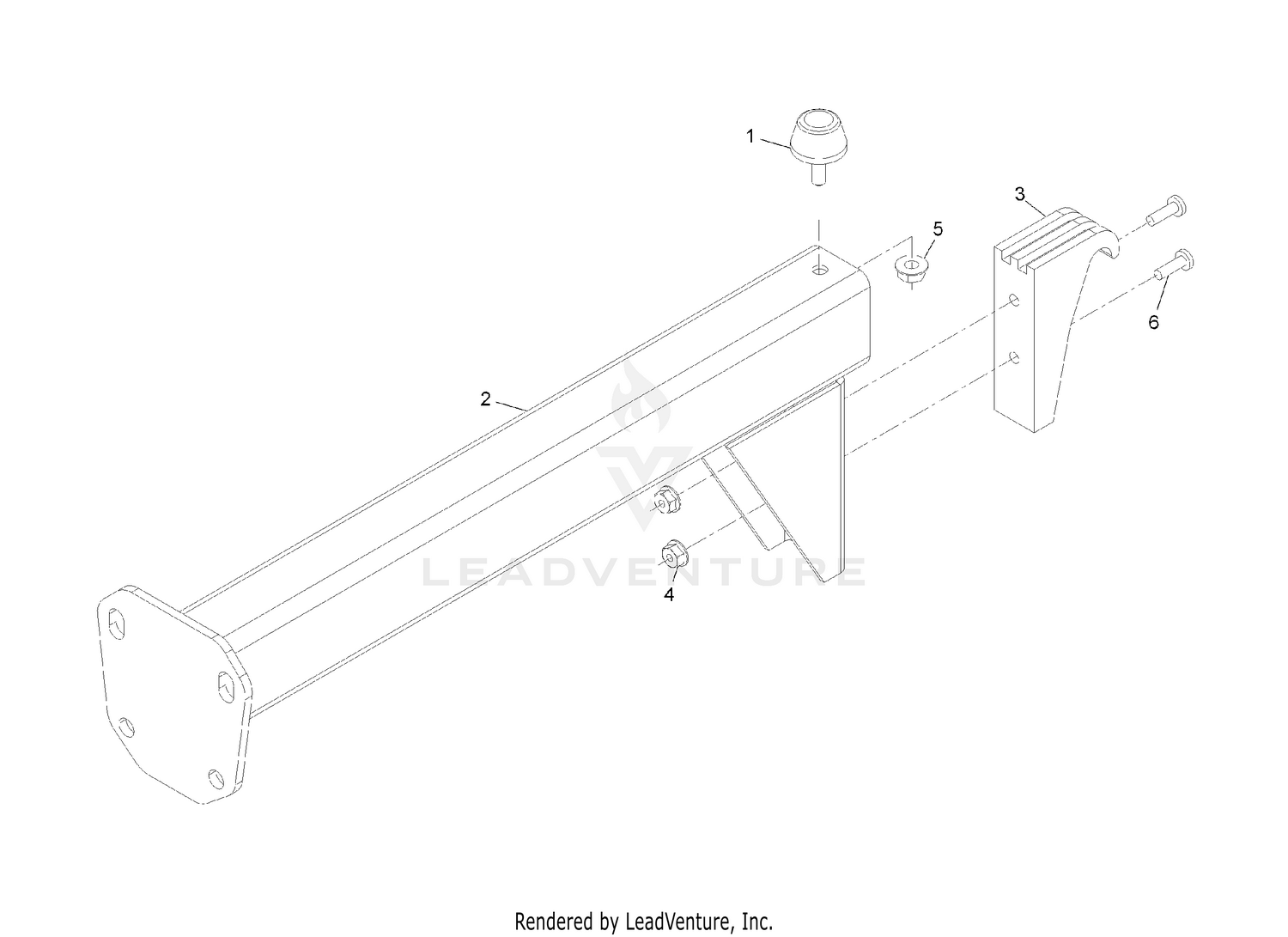 Bag Support Frame Assembly No. 103-5166