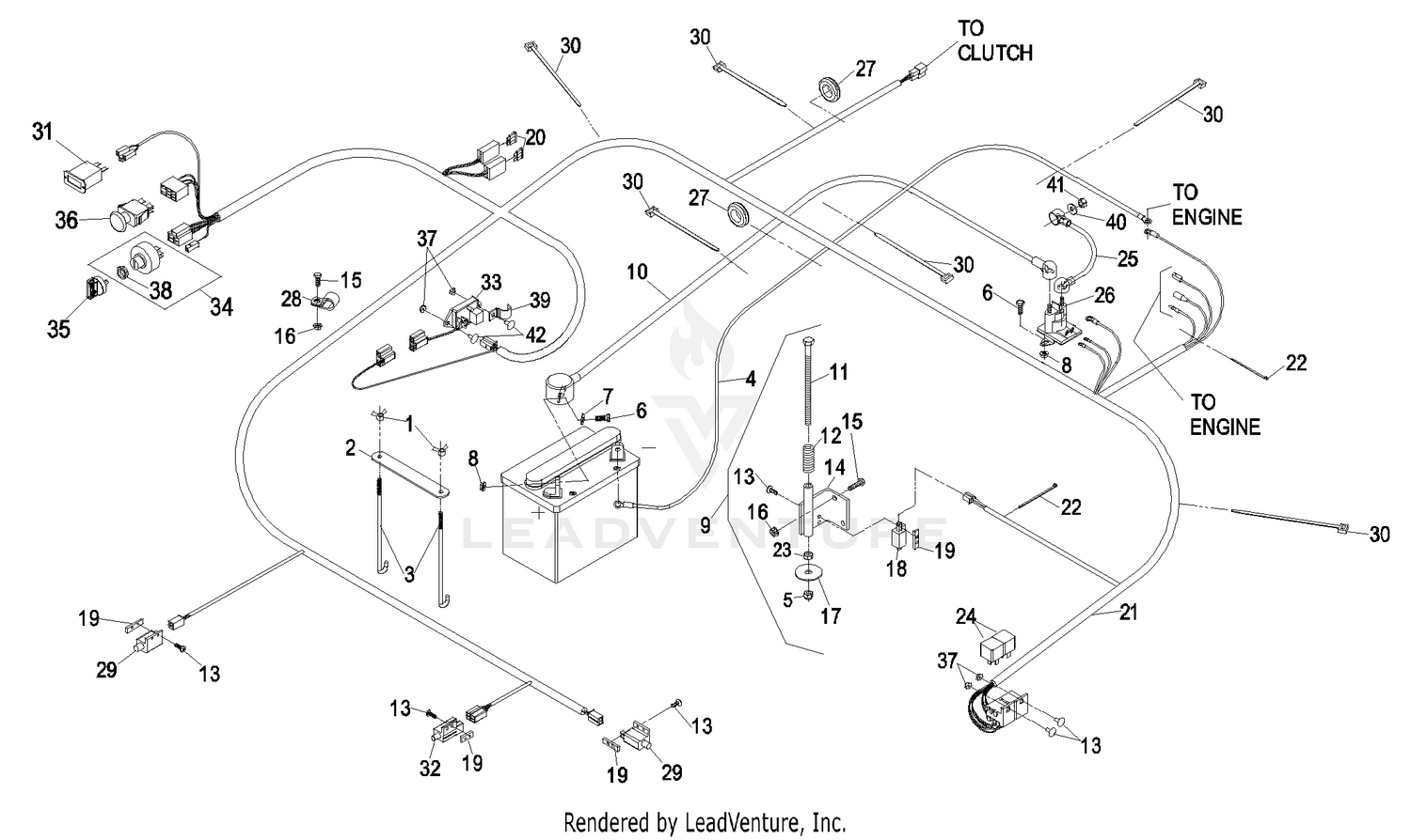 Exmark Lazer Z CT S/N 720,000 & Up LCT18BV483 S/N 720,000