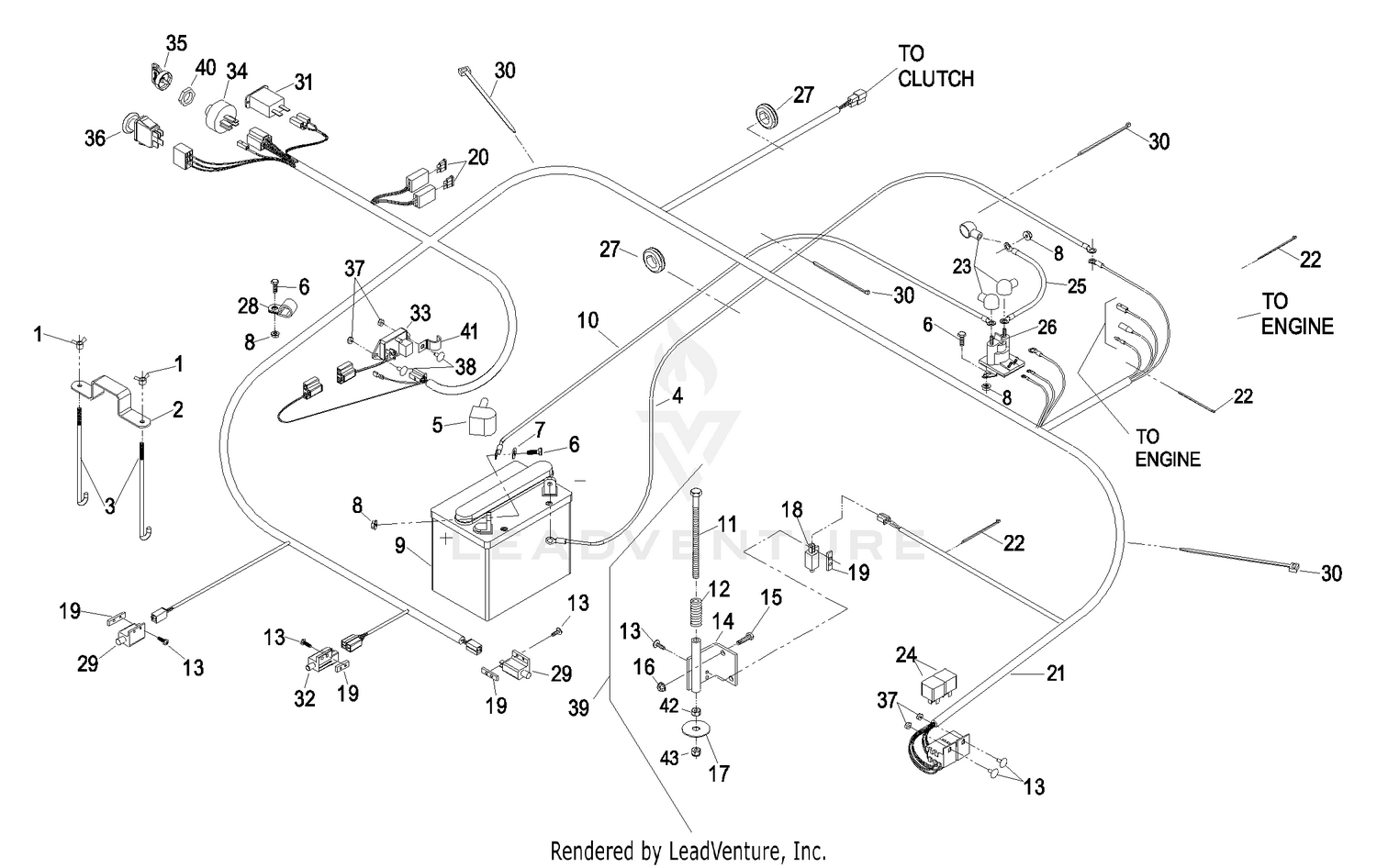 0525 ページ Kawasaki Motorcycle 2005 OEM Parts Diagram for CRANKSHAFT