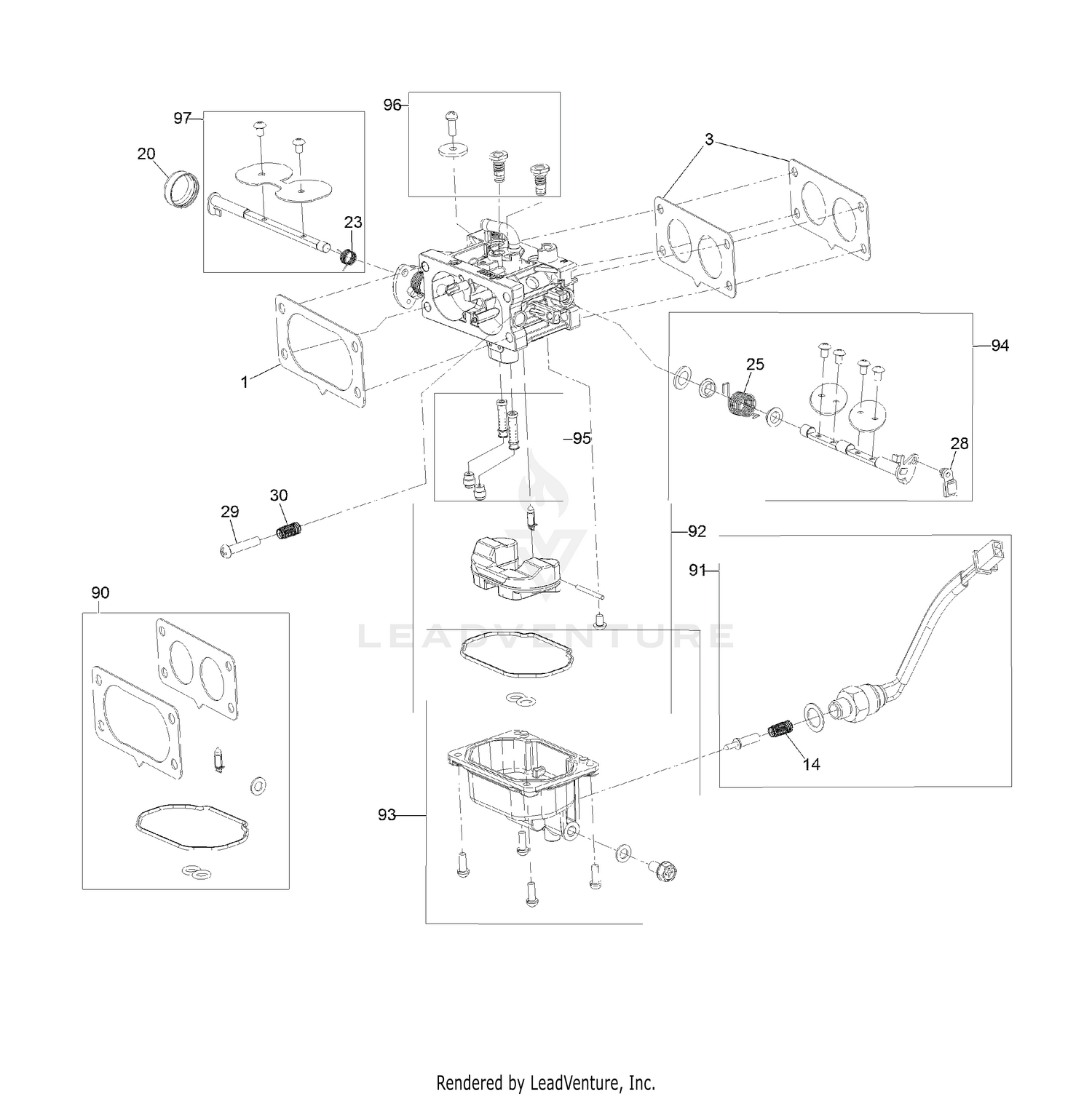 Exmark carburetor best sale