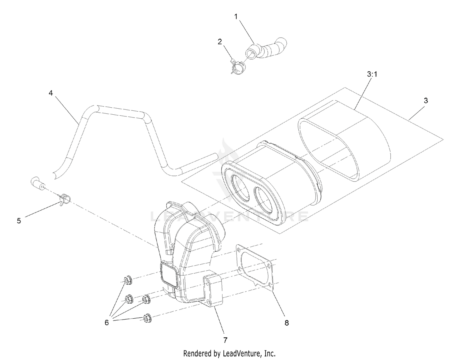 Air Intake and Filtration Assembly