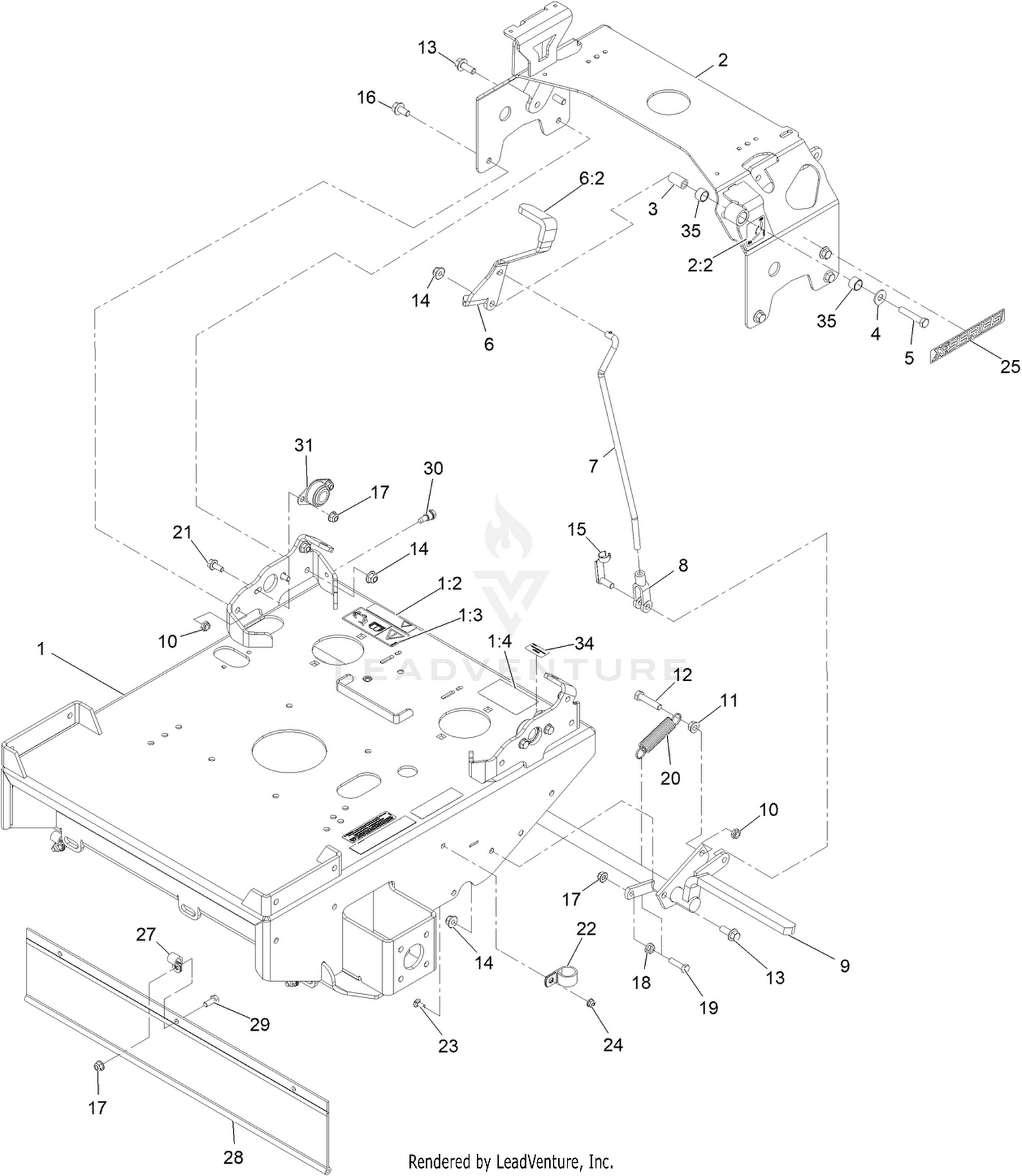 Engine Deck Assembly