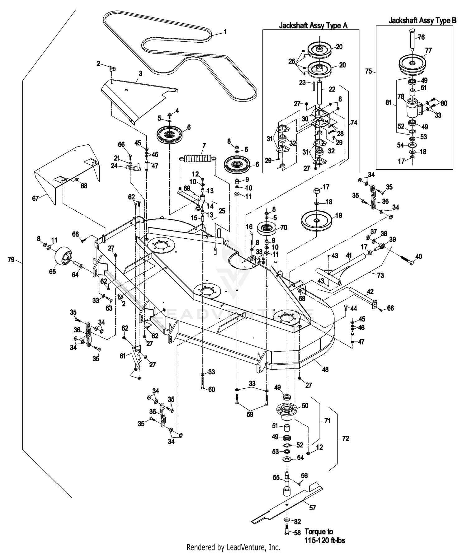 Exmark Lazer Z S/N 260,000-319,999 LZ23KA604 S/N 260,000-319,999