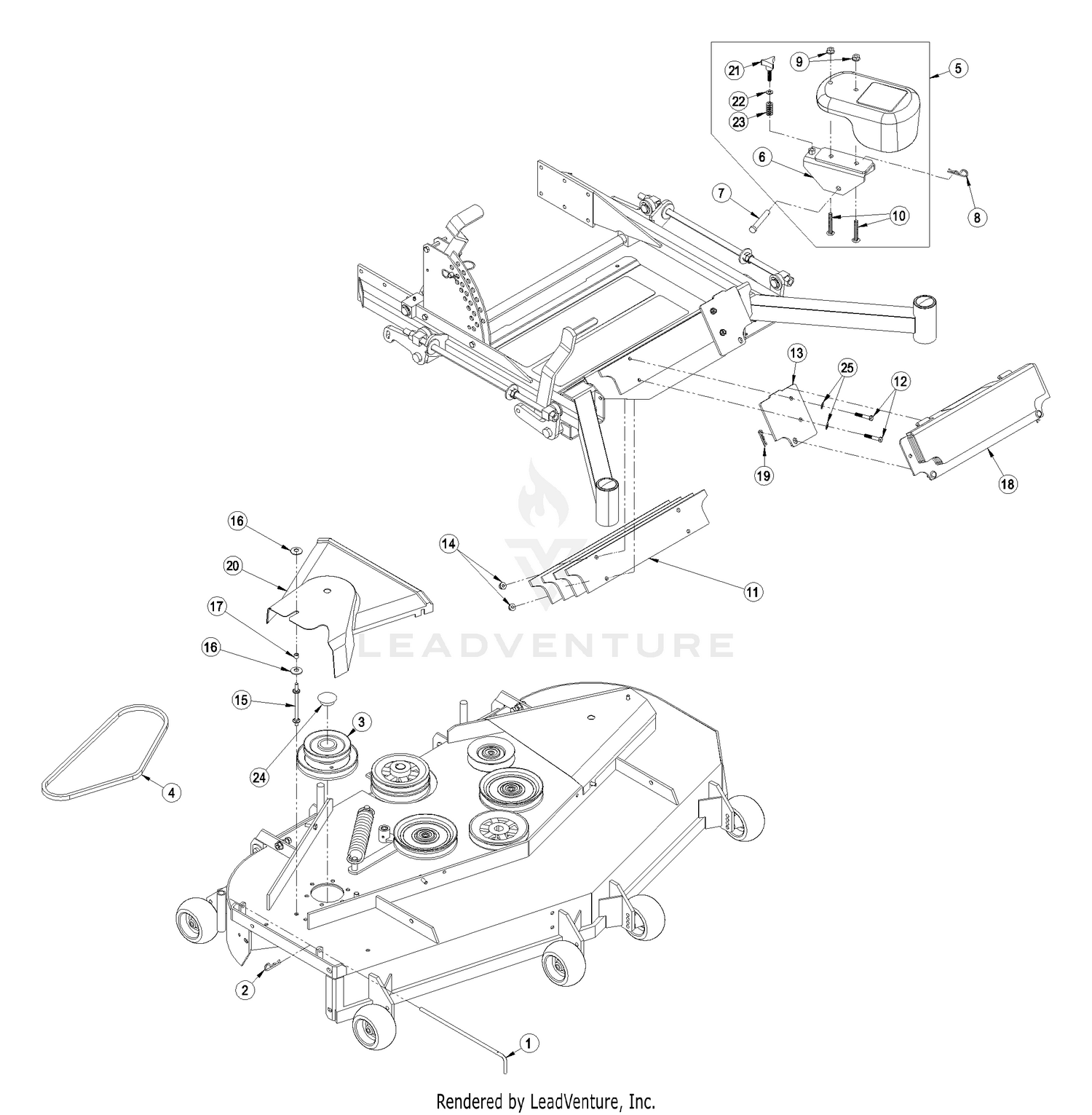 Exmark lazer z 72 best sale belt diagram