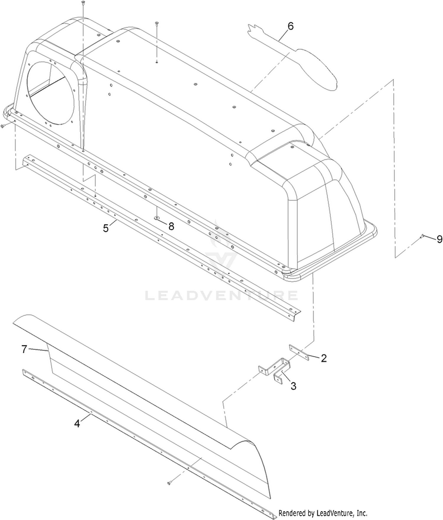 Hood Assembly No. 103-0437