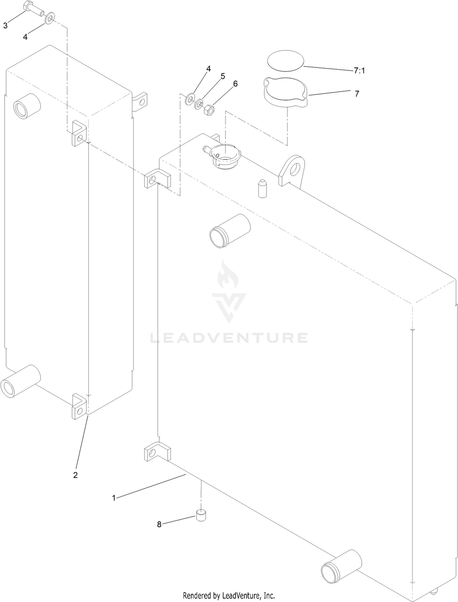 Cooling Assembly No. 121-3330