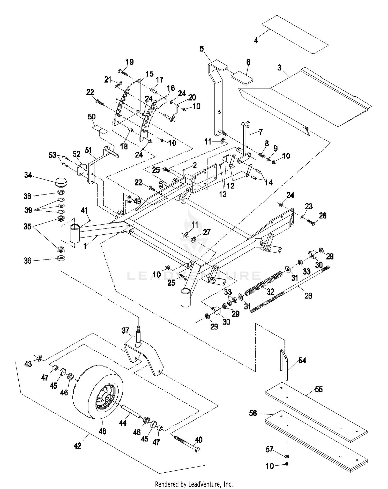 Exmark Lazer Z XP S/N 260,000-319,999 LZ27DD604 S/N 260,000