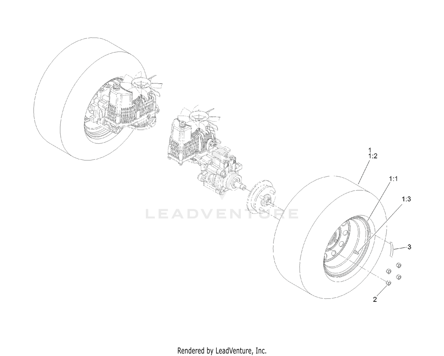 Rear Wheel Assembly