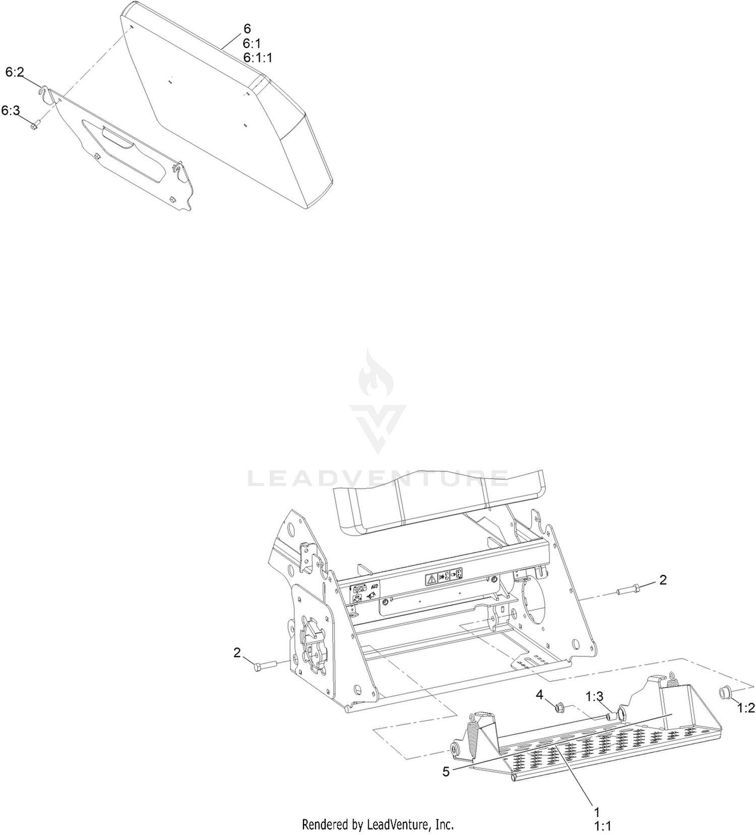 Platform and Pad Assembly