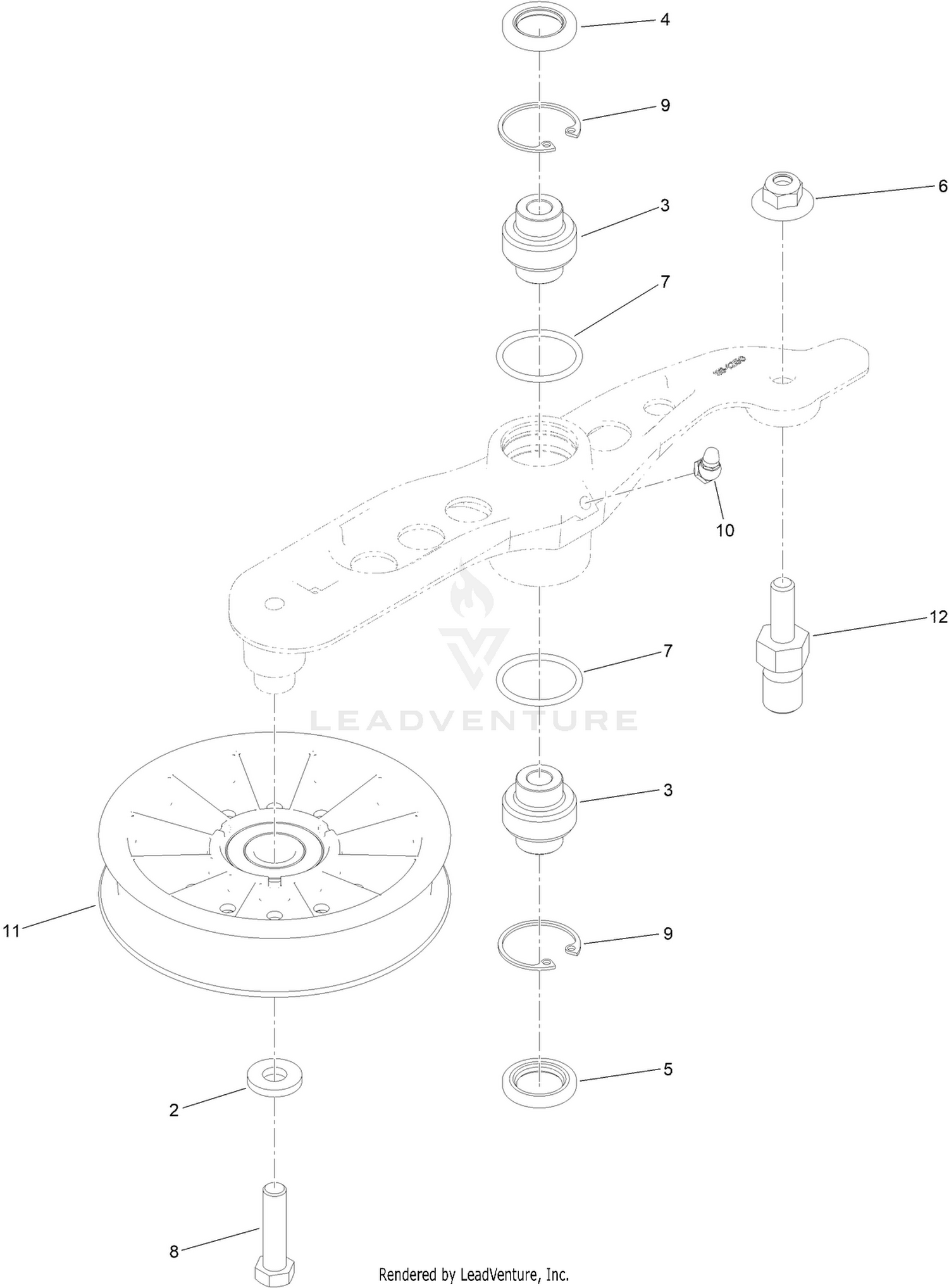 Pump Idler Assembly No. 142-8915