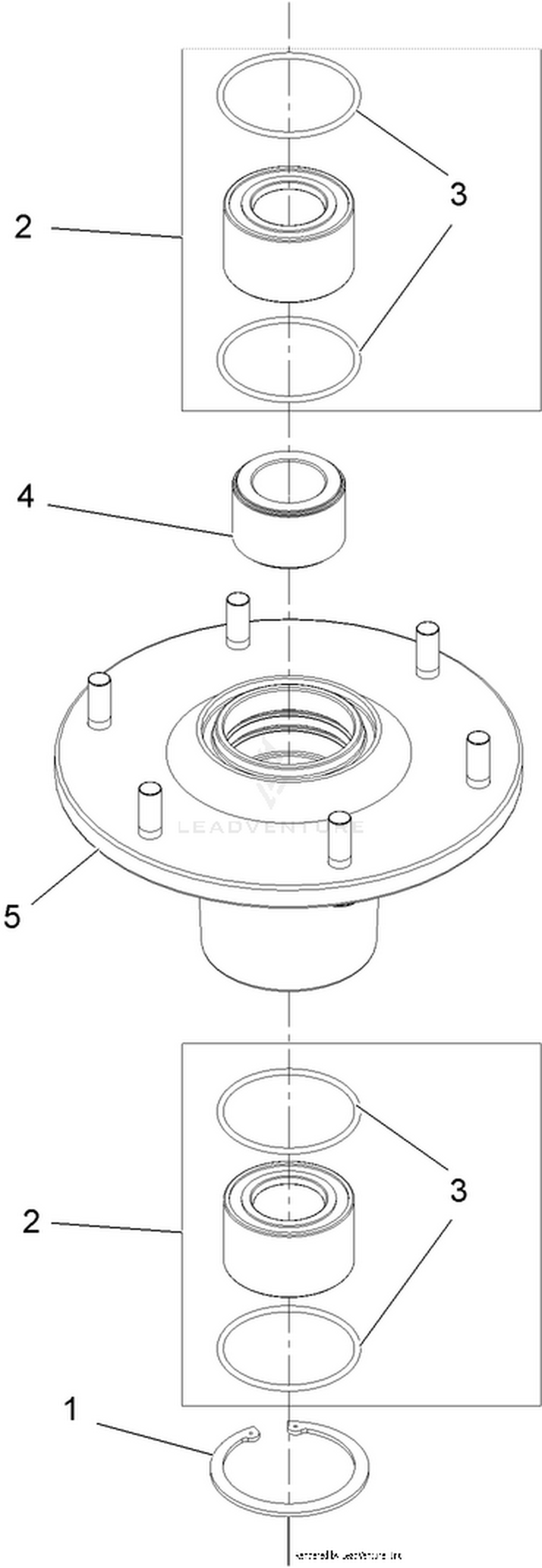 Cutter Housing Assembly No. 103-9539