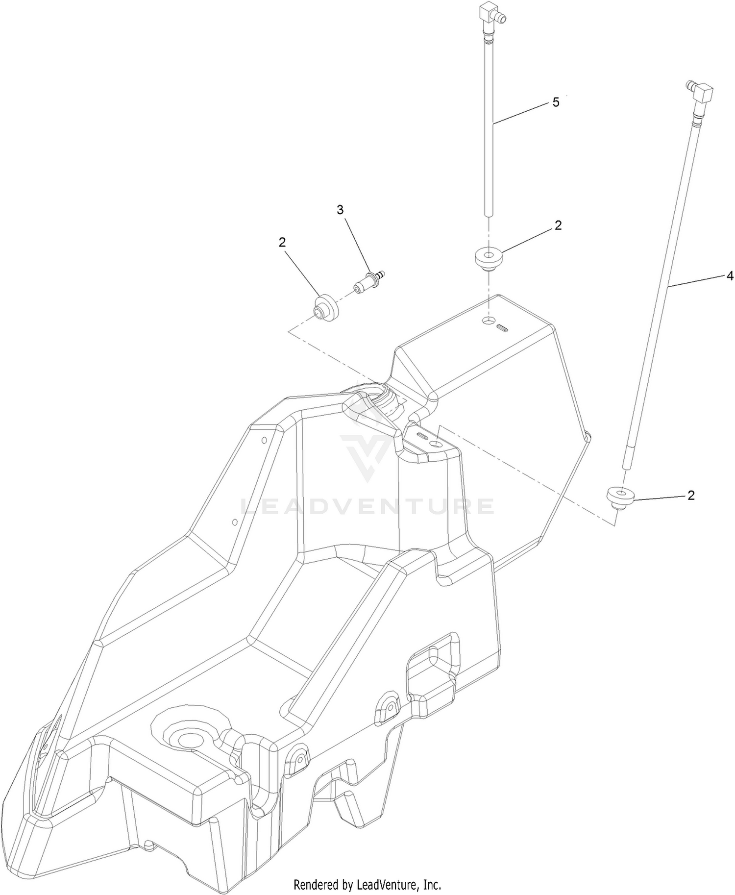RH Fuel Tank Assembly