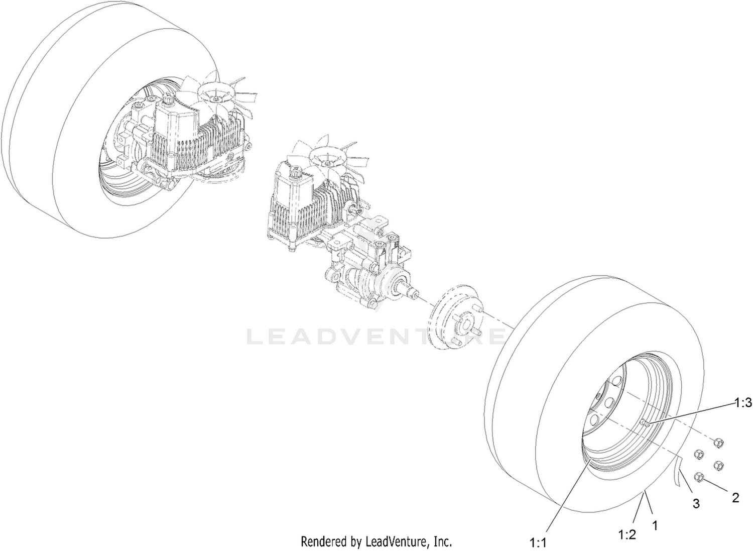 Rear Wheel Assembly