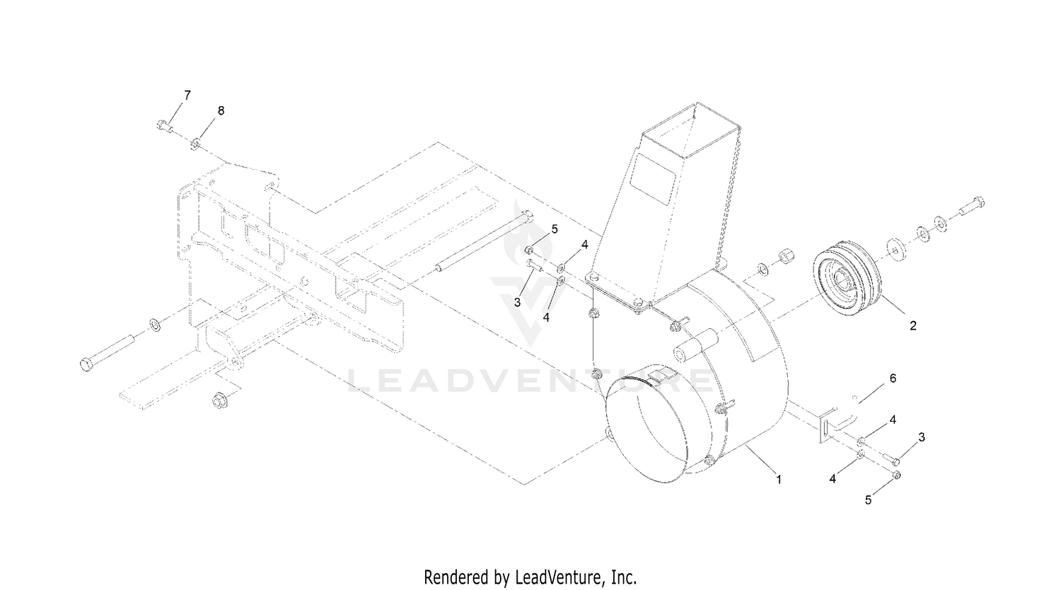 Blower Mounting Assembly
