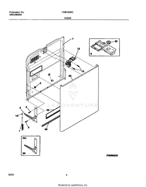 FDB750RCS0 Interactive Exploded View