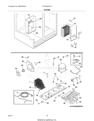 FGHS2655PF2 Interactive Exploded View