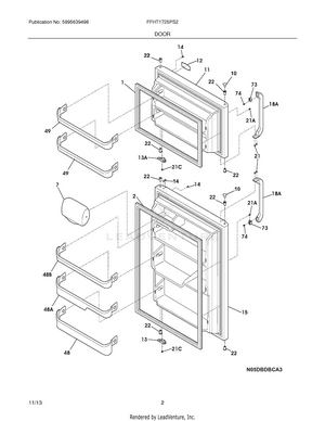 FFHT1725PS2 Interactive Exploded View
