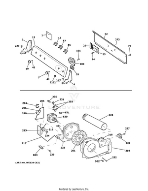NewPowerGear Dryer Belt Replacement For GTDP450GD1WS