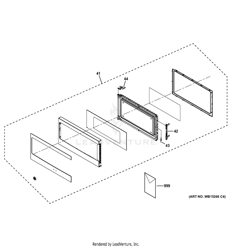 GE CEB1590SJ1SS Microwave PartsWarehouse