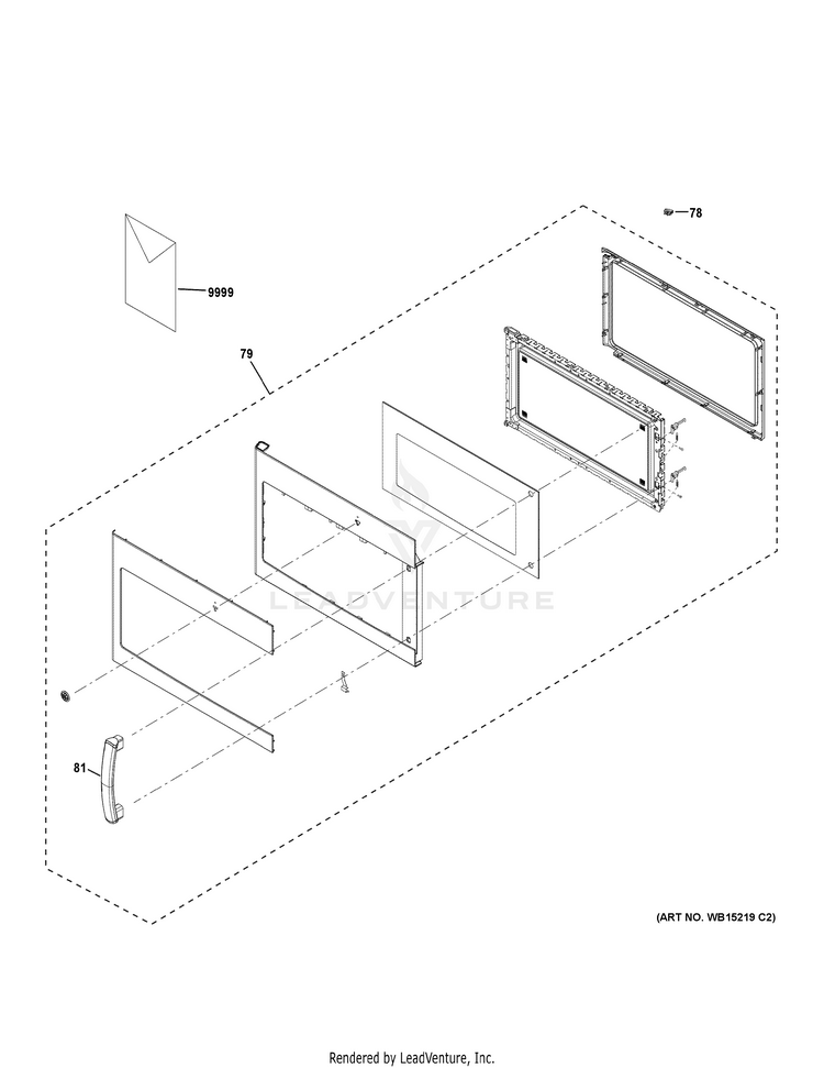 GE JVM6175SK1SS Microwave PartsWarehouse