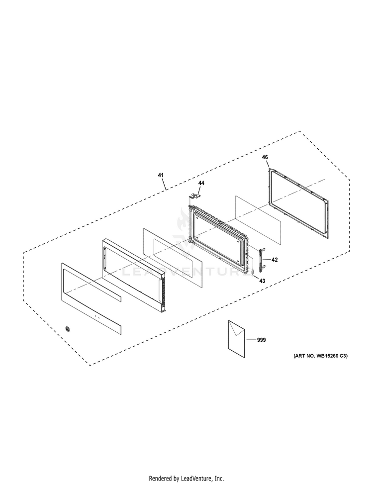 GE PEM31SF3SS Microwave Or Advantium PartsWarehouse