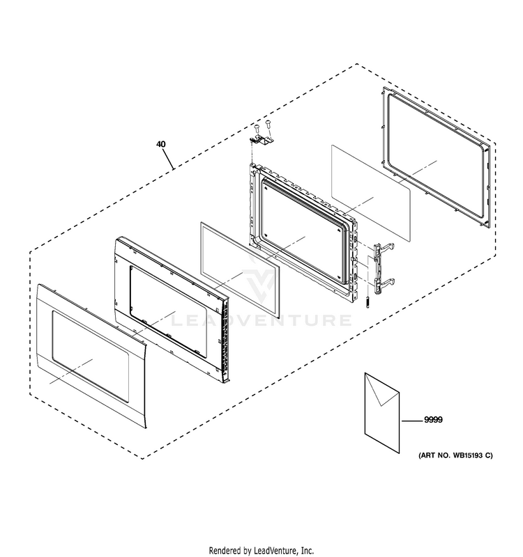 GE JES1656SR1SS Microwave PartsWarehouse