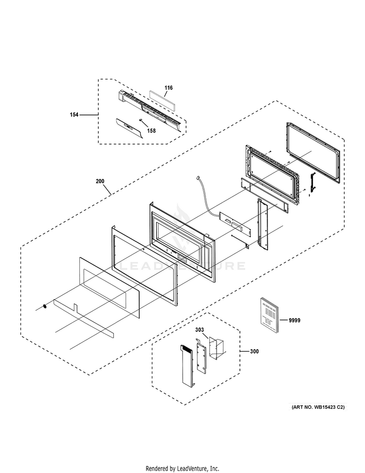 GE PVM9005SJ3SS Microwave Or Advantium Partswarehouse