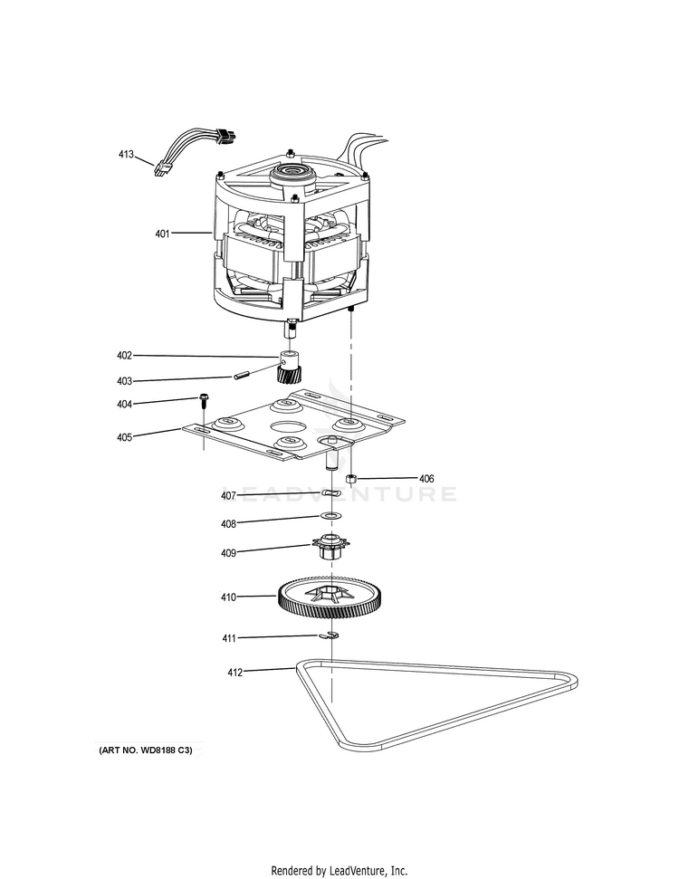 GE UCG1600LBB COMPACTOR PartsWarehouse