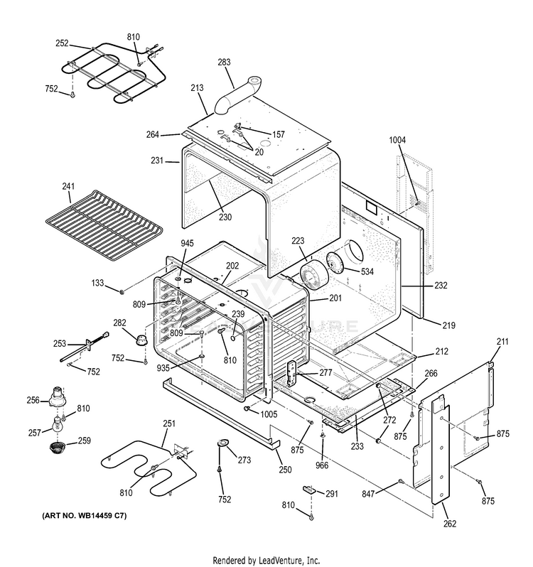 GE JDS28DF1WW Electric Range - PartsWarehouse