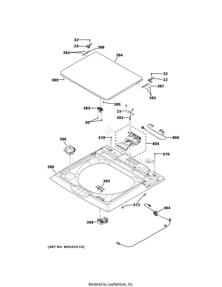 GE GTW465ASN0WW Washer PartsWarehouse