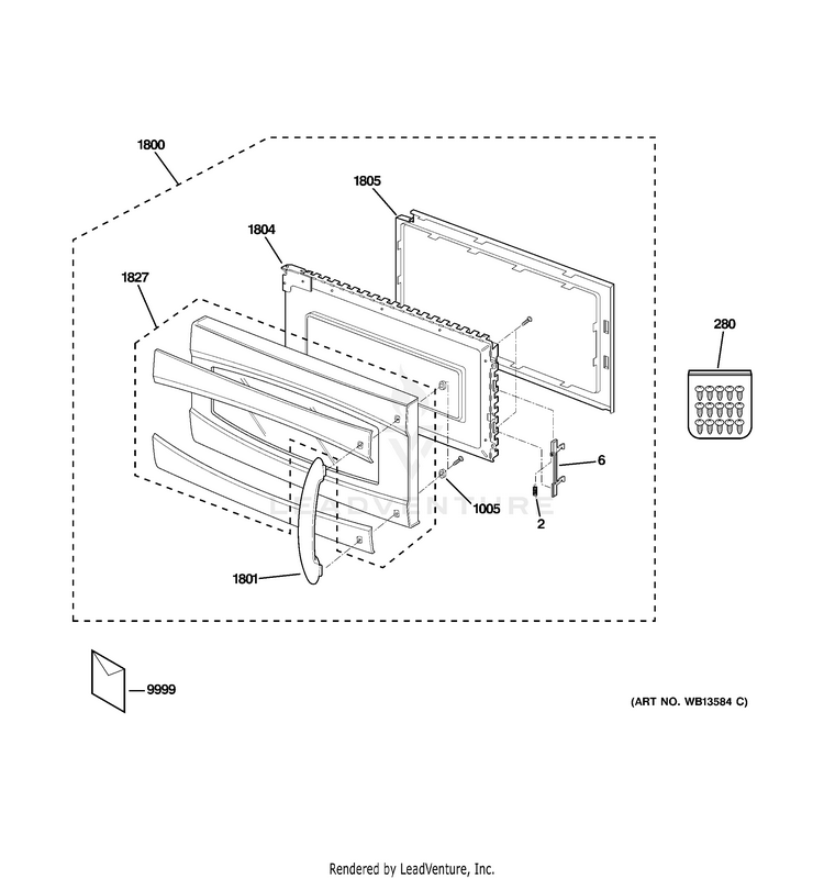 GE JVM1790SK01 Microwave PartsWarehouse