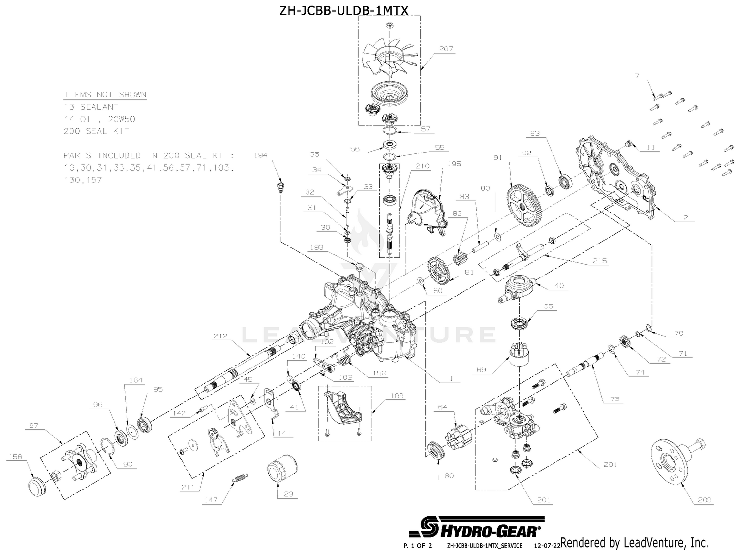 09483000 - ZT 2800 Series Transmission