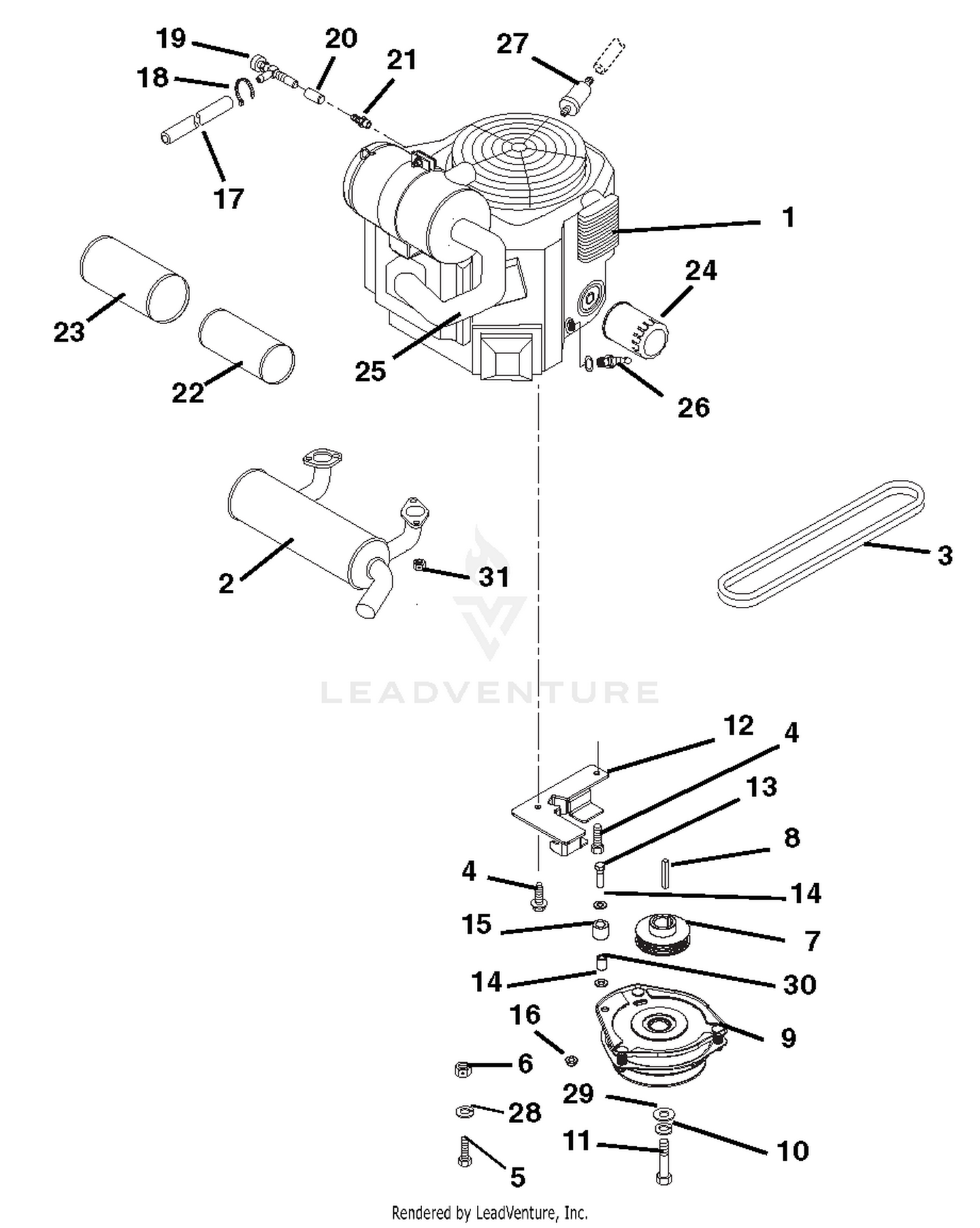 Engine And Clutch
