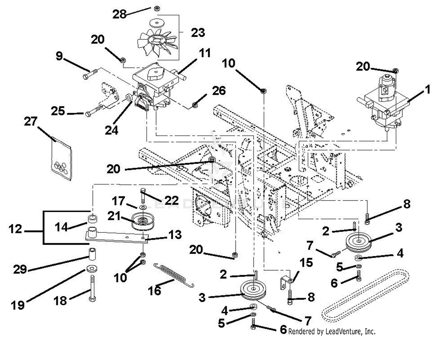 Hydrostatic Pumps & Idlers - XDZ