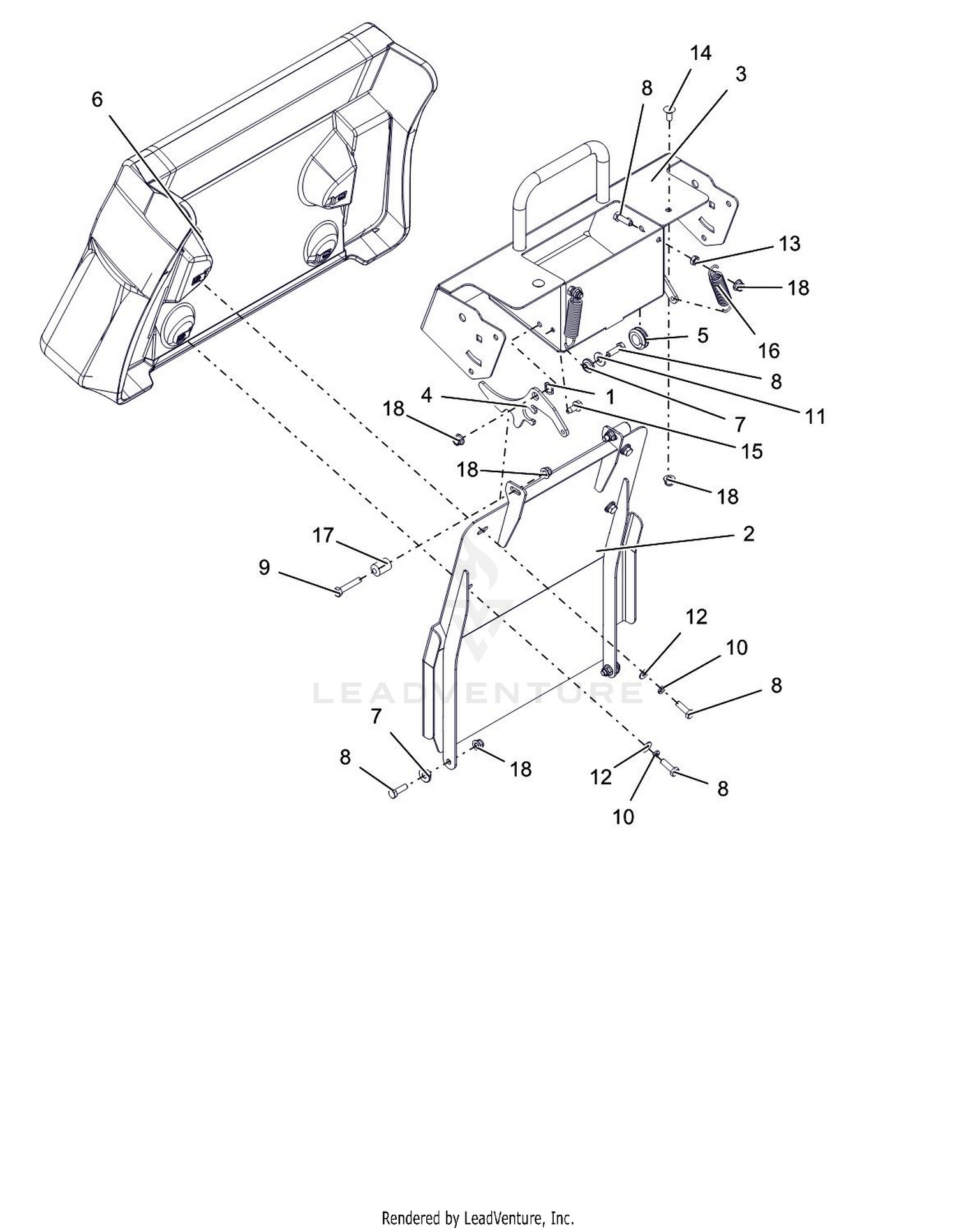 Operator Pad And Latch