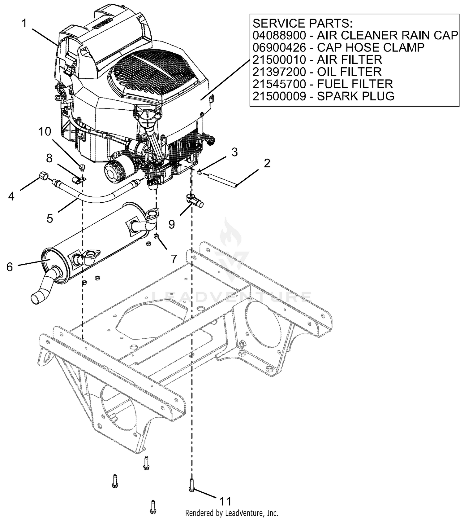 Engine - Kohler Confidant ZT740