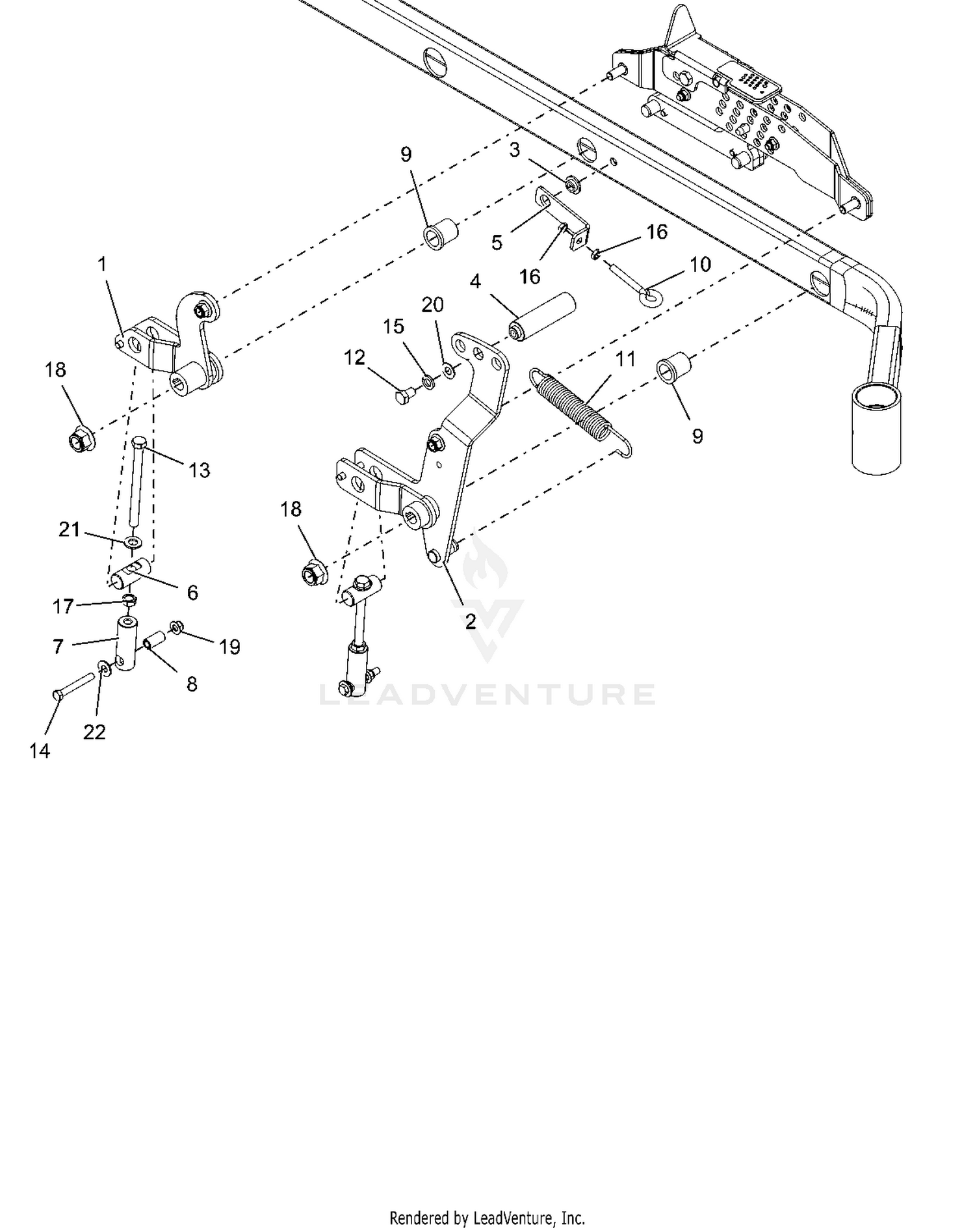 Deck Lift - Right Hand