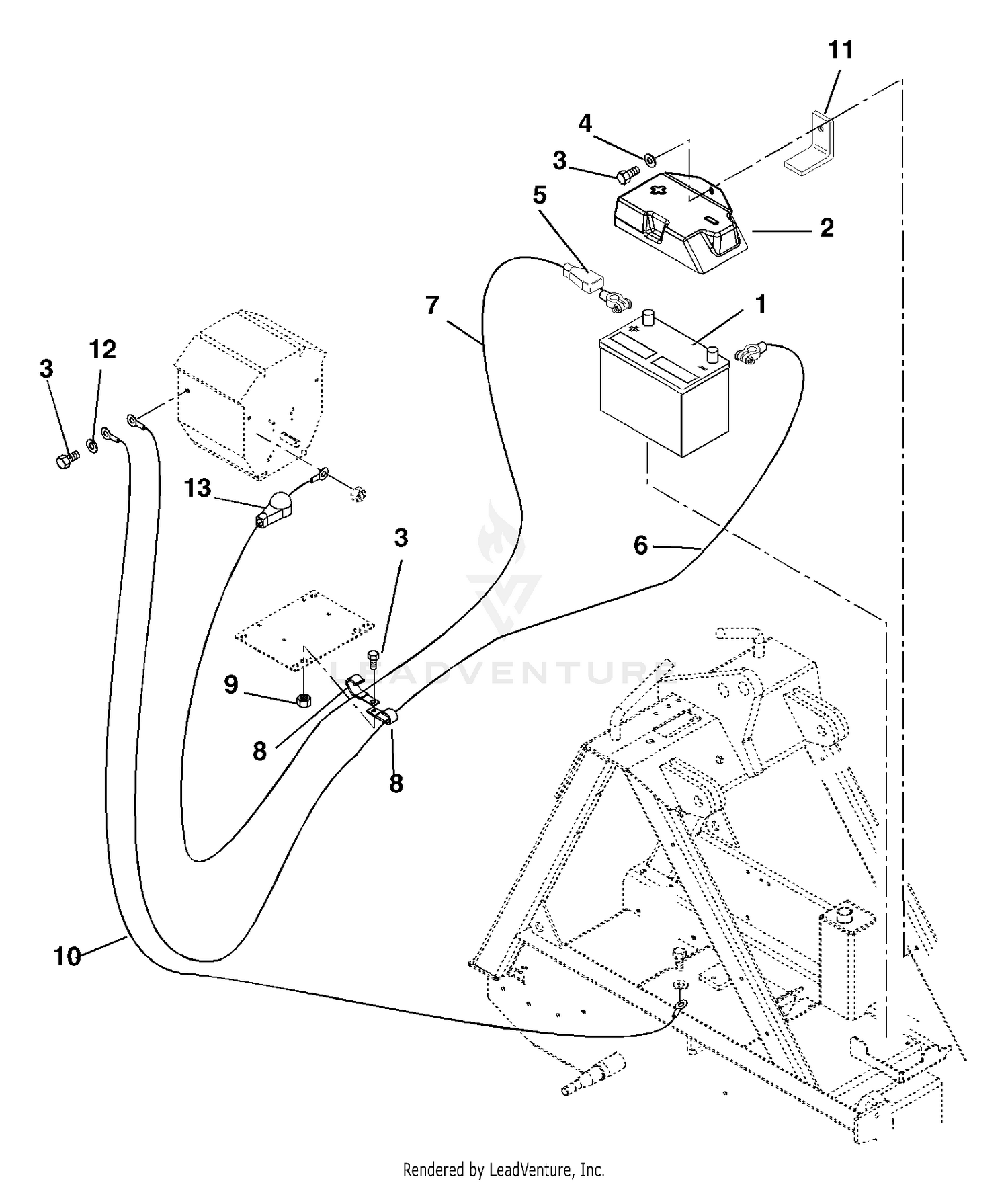 Battery And Electrical-Gas
