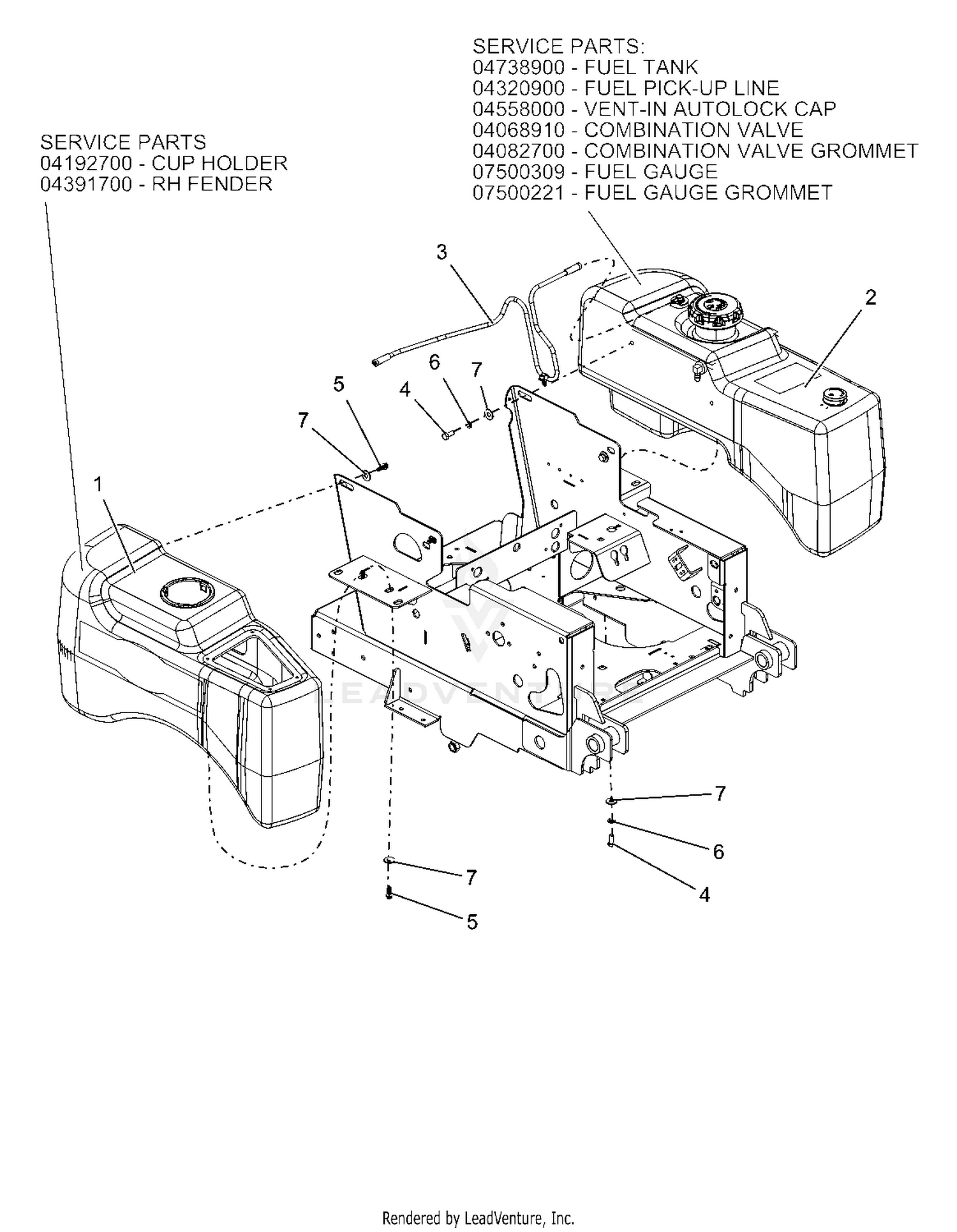 Fuel System - Non-CARB